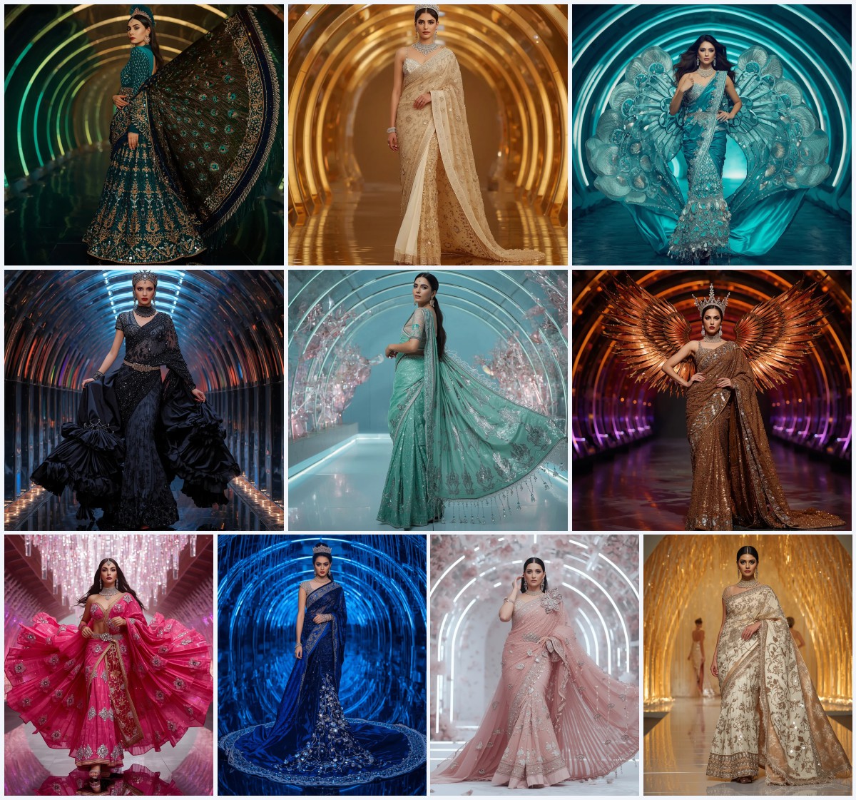 Top 10 Modern Teen Saree AI Prompts for Urban Street Photography | instagram prompt for traditional look for girl